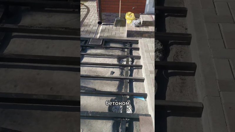 Готовый металлический каркас под ДПК #дача #стройка #дпк #дизайнинтерьера #ремонт #замеры #сад #diy