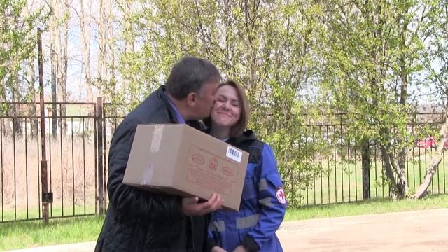 День работников скорой помощи Подарки от партии ЕР для сотрудников Борисовского поста смотреть онлайн