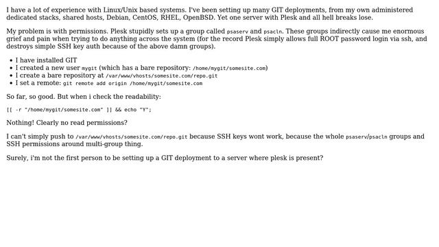 Set-up GIT deployment on server running plesk смотреть онлайн