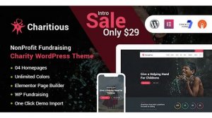 Charitious - NonProfit Fundraising Charity WordPress Theme | Themeforest Website Templates and