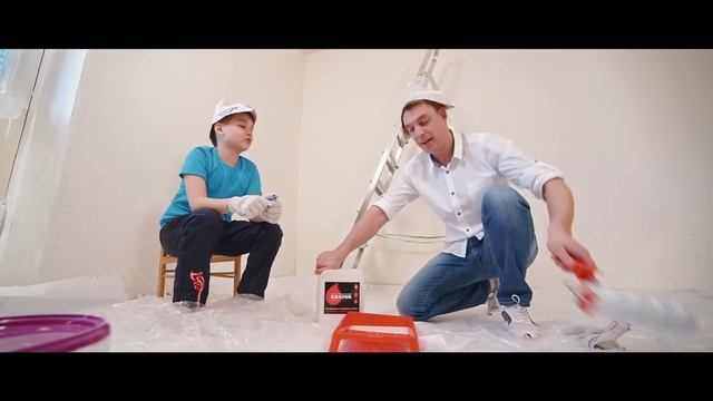 Видео инструкция по применению водно-дисперсионных материалов ТМ Krafor (Короткая версия) смотреть онлайн