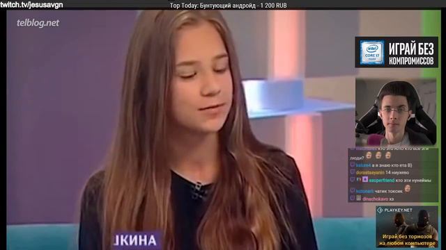 ХЕСУС СМОТРИТ ТЕЛБЛОГ.НЕТ || Топ10 Детей МАЖОРОВ Ютуба! || Реакция JesusAVGN