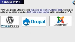 Curso de PHP 7 - ¿ Qué es PHP ?