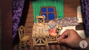 Онлайн-проект «Кукольный театр своими руками» - домашний спектакль «Три медведя»