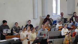 Если ждёт тебя дорога.участие сводного оркестра народных инструментов МСЦЕХБ в г.Бобруйске