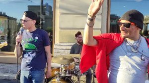 Уличные музыканты! Супер хит, Любимка, группа Айдахо и танцор Майкл на Невском проспекте...#id_aho