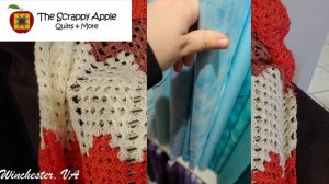 The Scrappy Apple Quilts & More Walkthrough Part 1 #fabric  #quilts