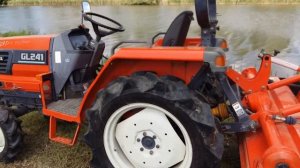 Легендарный японский трактор Kubota GL 241  максималка !!!
