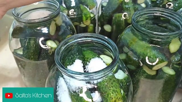 ОГУРЦЫ МАРИНОВАННЫЕ ПО - БОЛГАРСКИЙ. Готовимся к зиме. МАРИНАДТАЛҒАН ҚИЯР БОЛГАРША.