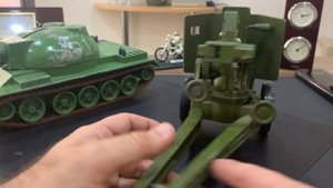 #Обзор Танка и Пушки СССР / USSR Big Metal Tank and Gun