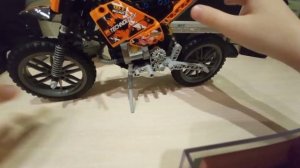 ОБЗОР НА МОТОЦИКЛ ИЗ ЛЕГО ТЕХНИК!!!