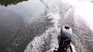 Меркури 2.5 (3.3) + лодка с навесным транцем глис