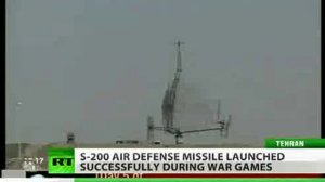 Iran successfully tests S 200 air defense missile system