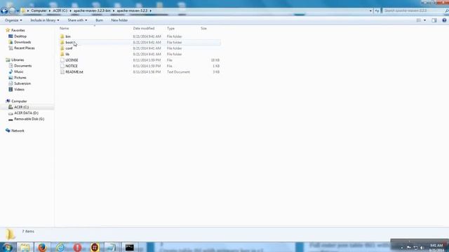 Java and maven class path setting