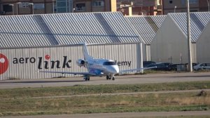 Pilatus PC-24 (D-CTLM) at Sabadell Airport.