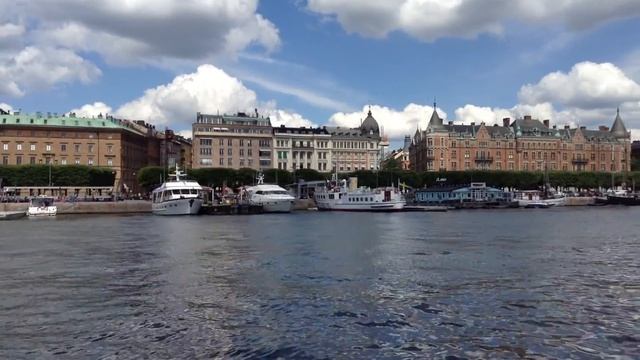 Тур Музыка Фьордов 2013. 30 - Швеция, Стокгольм. Прогулка по акватории смотреть онлайн