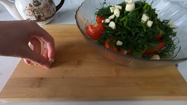 Маринованные помидоры. Самый простой и быстрый рецепт закуски