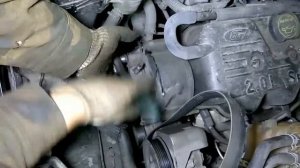 Форд Фокус 2,0 Split Port, замена ремня ГРМ