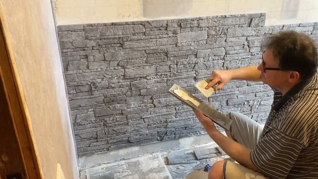 Укладка искусственного камня без швов. Пошаговая инструкция / Artificial Stone
