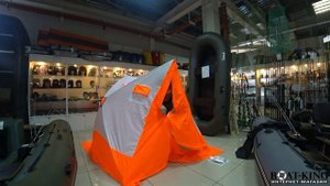 2-х скатная палатка для зимней рыбалки Следопыт