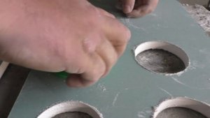 Фаскосниматель для установки подрозетников в гипсокартоне заподлицо.