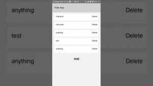 React Native | Simple Note app With AsyncStorage