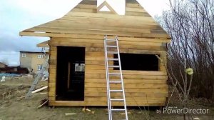 Строительство сарая на даче, 4 на 8,продолжение.