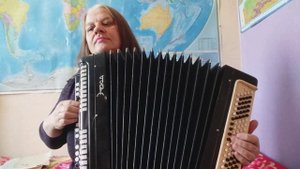 "КРЫЛАТЫЕ КАЧЕЛИ". на баяне. Муз. Е.Крылатова.