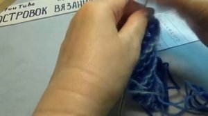 #521 ТАПОЧКИ СПИЦАМИ ЧАСТИЧНЫМ ВЯЗАНИЕМ. МАСТЕР КЛАСС.