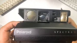 1985 Vintage Compact Polaroid Camera - Polaroid Spectra E Quick Unboxing