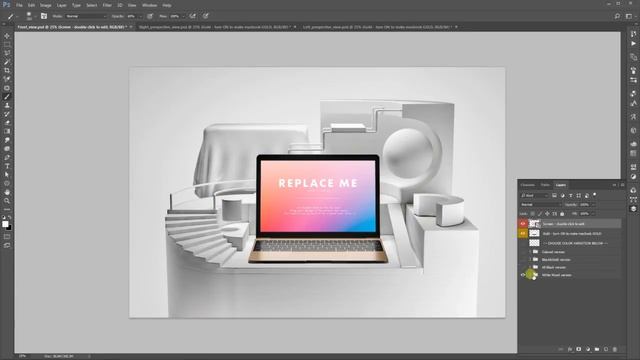 Macbook Creative Mockups Set смотреть онлайн