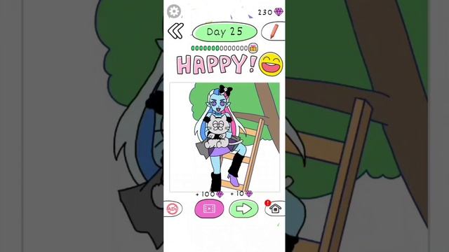 Draw Happy Monster : Fun Game Level 21 to 30 Android-iOS Walkthrough