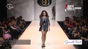 ELEONORA AMOSOVA Показ коллекции "GLAMROCK"