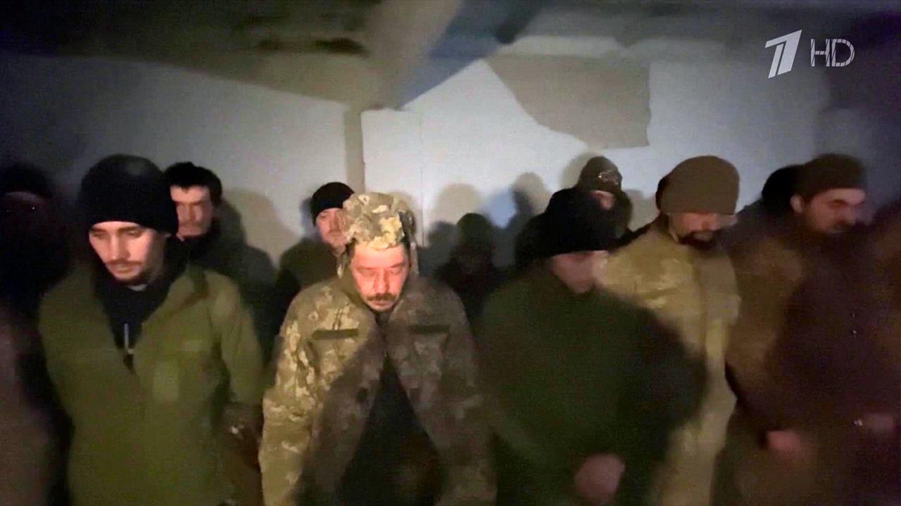 В Минобороны РФ сообщили о крупной группе добровольно сдавшихся в плен украинских военных