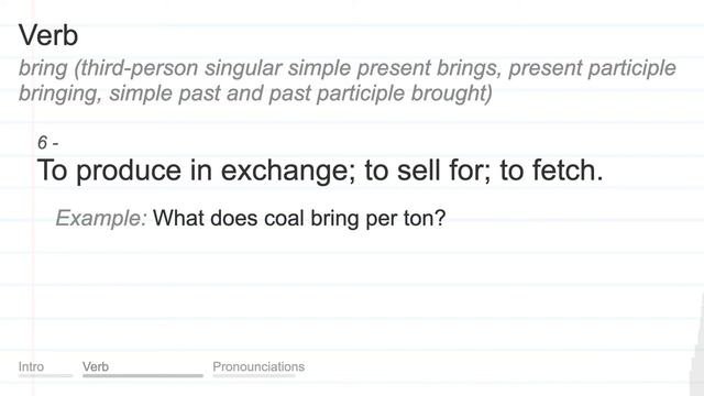 BRING Meaning, Definition & Pronunciation | What Is BRING? | How To Say BRING