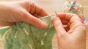 АЖУРНЫЙ УЗОР СПИЦАМИ/ АЖУРНЫЙ УЗОР ДЛЯ ЛЕГКИХ КОФТ И МАЕК/КРАСИВЫЙ УЗОР НА ЛЕТО