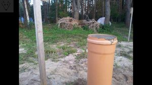 Каркасный домик 6х3. Tiny House. Этап 1. Столбчатый фундамент.