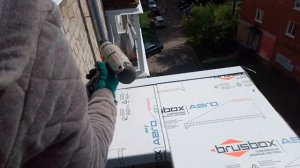 Как cделать красивый прямой угол на отливе. balkon18