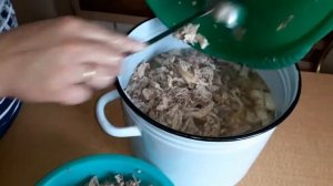 Готовим тушёнку из кролика