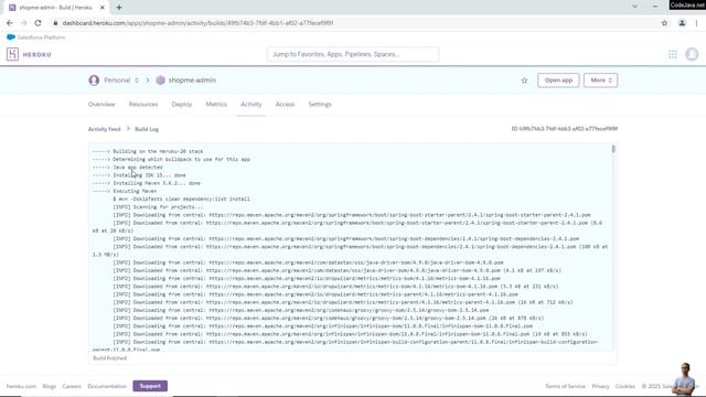 Heroku View Build Logs of Apps смотреть онлайн