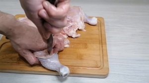 Обвал курицы на рулет. Как обработать курицу. Подготовка к приготовлению куриного рулета.