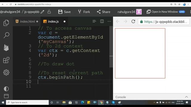Start with HTML5 canvas
