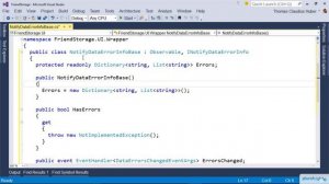 05 03 Implement INotifyDataErrorInfo in a Base Class