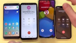 Xiaomi Redmi 9C NFC iPhone 13 Pro Incoming Call & Redmi Note 5 Samsung Galaxy Z Flip3 Outgoing Call