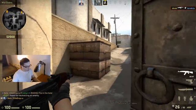 CS:GO #1, ММ, две катки de_dust2, -4, тест вебки C922 и микрофона Blue Yeti [60 fps] смотреть онлайн