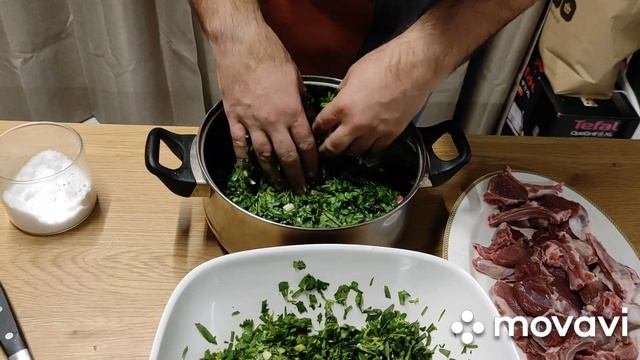 Грузинское блюдо Чакапули
