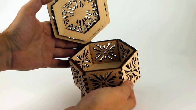 Шкатулка Шестиграннная