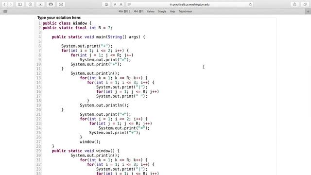 Exercise 2.19 (Window) Java Tutorial || Practice-It смотреть онлайн