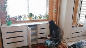 Распаковка — Комод Стендмебель Валенсия КМ-012 со створками