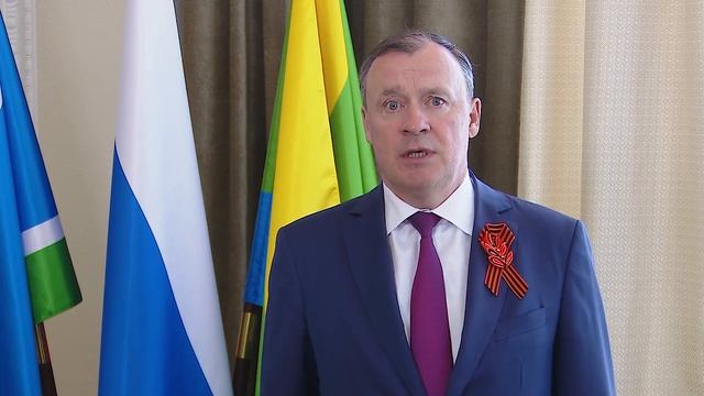 Поздравление с Днём Победы от главы Екатеринбурга Алексея Орлова